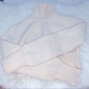 NILI LOTAN Cropped Turtleneck